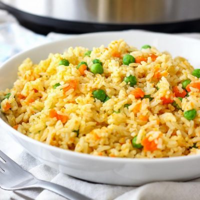 Рис с овощами в скороварке